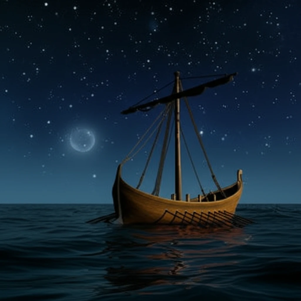 고대 페니키아 항해선과 별자리