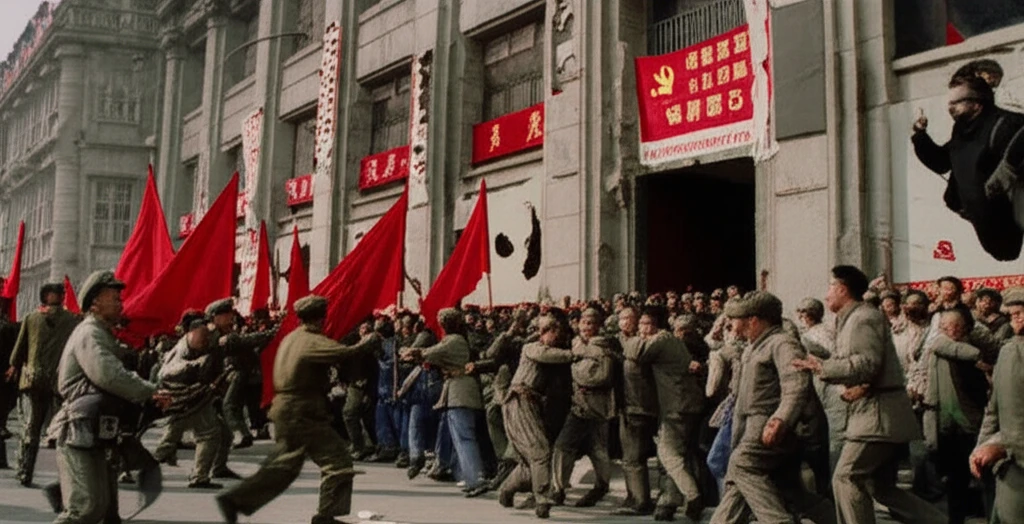 문화대혁명 시기 홍위병 이미지